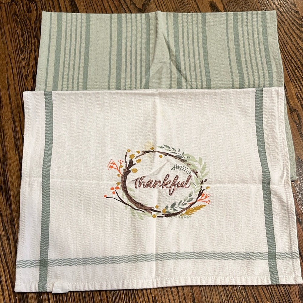 Thanksgiving Decorative Kitchen Hand Towels
